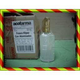 FRASCO ELIPSO VID 50 ML ATOMIZADOR 25UDS 226308