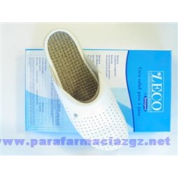 ZUECO LECO KOMFORT BLANCO N 38 373795 ZUECOS - LECO KONFORT (BLANCO T-38 )