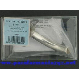 CANULA TRAQUEAL PLATA 2 PIEZAS N 6 12X75 448852 CANULA TRAQUEOTOMIA DE PLATA - LORCA (2 PIEZAS T- 6 )