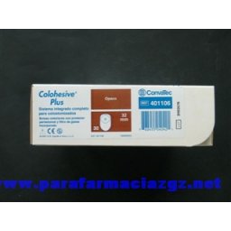 BOLSA COLOHESIVE PLUS OPACA 32 MM 30 UDS 477737 BOLSAS COLOST RES SINT MIC FIL - COLOHESIVE PLUS (OPACA 32 MM 30 U )