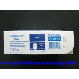 BOLSA COLOHESIVE PLUS OPACA REC 19 36 MM 477729 BOLSAS COLOST RES SINT MIC FIL - COLOHESIVE PLUS (OPACA REC 19-64 MM 30 U )
