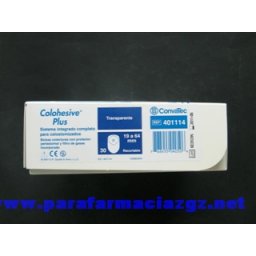 BOLSA COLOHESIVE PLUS TRANS REC 19 64 MM 477778 BOLSAS COLOST RES SINT MIC FIL - COLOHESIVE PLUS (TRANSP REC 19-64 MM 30 U )