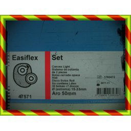 COLOPLAST 17856 EASI CONVE50 400033 BOLSAS COLOST SIST DOBLE PLAC ACOPLAM ADH - EASIFLEX CONVEX LIGHT (MIDI OPACA REC 15 - 33 MM 30+7 U )