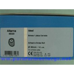 COLOPLAST ALT MAX OP30 13531 492405 BOLSAS COLOST RES SINT MIC FIL - ALTERNA CONFORT (MAXI OPACA LISA 30 MM 30 U )