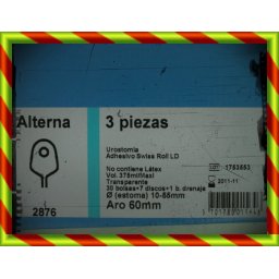 COLOPLAST ALT MAXI 60 17959 471672 BOLSAS UROST SIST DOBLE PLAC C-ESP - ALTERNA (MAXI 60 MM 30+7 U )