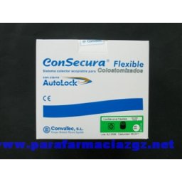BOLSA CONSECURA FLEXIBLE COLO CE OP 45MM 486035 BOLSAS COLOST SIST DOBLE PLAC C-ESP - CONSECURA FLEXIBLE (CERRADA OPACA 45 MM 30 + 7 U )