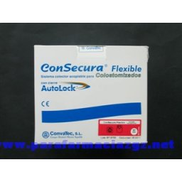 BOLSA CONSECURA FLEXIBLE COLO CE TR 57MM 486068 BOLSAS COLOST SIST DOBLE PLAC C-ESP - CONSECURA FLEXIBLE (CERRADA TRANSP 57 MM 30 + 7 U )