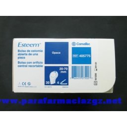 BOLSA ESTEEM ILEO ABIERTE OP REC 20-70MM 489096 BOLSAS ILEOST RES SINT MIC FIL - ESTEEM ABIERTA (OPACA REC 20-70 MM 30 U )