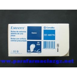 BOLSA ESTEEM ILEO ABIERTA OPACA 25 MM 489104 BOLSAS ILEOST RES SINT MIC FIL - ESTEEM ABIERTA (OPACA 25 MM 30 U )