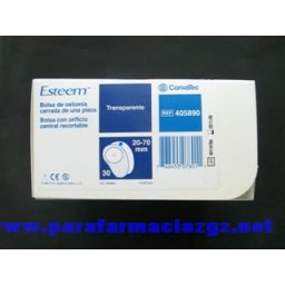 BOLSA ESTEEM COLO CERRADA TR REC 20-70MM 487611 BOLSAS COLOST RES SINT MIC FIL - ESTEEM (CERRADA TRANSP REC 20-70 MM 30 U )