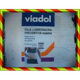 FAJA VIADOL LUMBOSACRA PRE FTE T 1 338582 FAJA LUMBOSACRA - VIADOL (FUERTE T-1 )