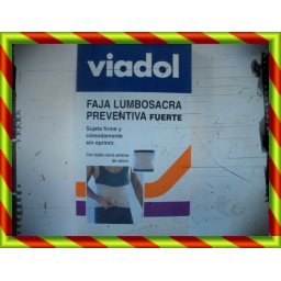 FAJA VIADOL LUMBOSACRA PRE FTE T 3 340398 FAJA LUMBOSACRA - VIADOL (FUERTE T-3 )