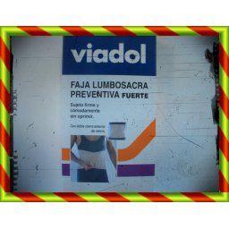 FAJA VIADOL LUMBOSACRA PRE FTE T 5 340794 FAJA LUMBOSACRA - VIADOL (FUERTE T-5 )