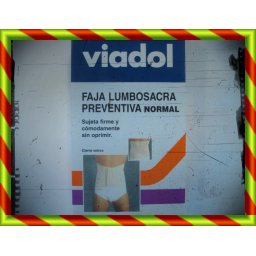 FAJA VIADOL LUMBOSACRA PRE T 1 332148 FAJA LUMBOSACRA - VIADOL NORMAL (T-1 )