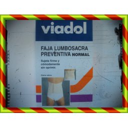 FAJA VIADOL LUMBOSACRA PRE T 2 333401 FAJA LUMBOSACRA - VIADOL NORMAL (T-2 )
