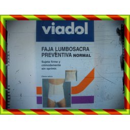 FAJA VIADOL LUMBOSACRA PRE T 3 335364 FAJA LUMBOSACRA - VIADOL NORMAL (T-3 )