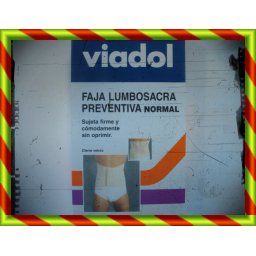 FAJA VIADOL LUMBOSACRA PRE T 4 335372 FAJA LUMBOSACRA - VIADOL NORMAL (T-4 )