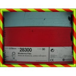 BOLSA HOLLISTER 28300 MODERMA FLEX ILEO 495200 BOLSAS ILEOST RES SINT MIC FIL - MODERMA FLEX ABIERTA PLANA (MAXI OPACA 15-55 MM 30 U )