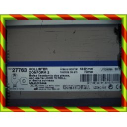 HOLLIS CONFORM 2 ABIERTA CONVEXA 495960 BOLSAS ILEOST SIST DOBLE PLAC - CONFORM 2 ABIERTA CONVEXA (MAXI OPACA ARO 70MM 13-51MM 30+10 U )