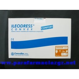 BOLSA ILEODRESS CONVEX 22 45 OPACA LARGA 473397 BOLSAS ILEOST SIST DOBLE PLAC - ILEODRESS CONVEX (22/45 OPACA LARGA 30+10 U )