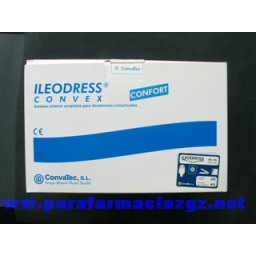 BOLSA ILEODRESS CONVEX 25 45 OPACA LARGA 473405 BOLSAS ILEOST SIST DOBLE PLAC - ILEODRESS CONVEX (25/45 OPACA LARGA 30+10 U )