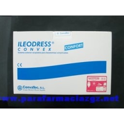 BOLSA ILEODRESS CONVEX 28 45 OPACA LARGA 473413 BOLSAS ILEOST SIST DOBLE PLAC - ILEODRESS CONVEX (28/45 OPACA LARGA 30+10 U )