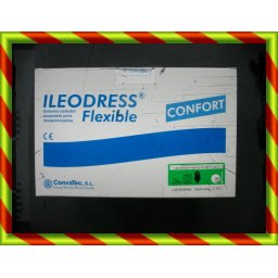 BOLSA ILEODRESS FLEX 45 MM 28.5 OPACA 459040 BOLSAS ILEOST SIST DOBLE PLAC - ILEODRESS FLEX (45-28'5OP 30+10 )