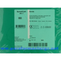 SONDA SPEEDICATH 28512 MUJER CH 12 499285 SONDA VESICAL BAJA FRICCION - SPEEDICATH (MUJER CH-12 60 U )