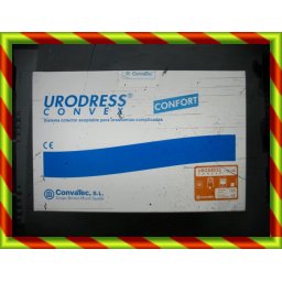 BOLSA URODRESS CONVEX 22/45MM LARGA 30+7 473314 BOLSAS UROST SIST DOBLE PLAC - URODRESS CONVEX (22/45 LARGA 30 + 7 U )