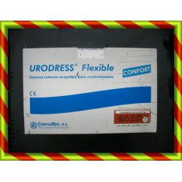 BOLSA URODRESS FLEXIBLE 32 MM LARGA 456970 BOLSAS UROST SIST DOBLE PLAC - URODRESS FLEX (32 LARGA 7 + 30 + 1 + 1 )