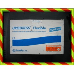 BOLSA URODRESS FLEXIBLE 38 MM CORTA 457606 BOLSAS UROST SIST DOBLE PLAC - URODRESS FLEX (38 CORTA 7 + 30 U )
