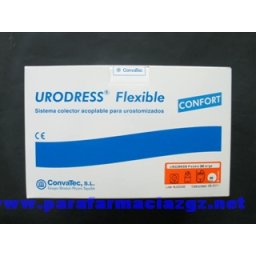 BOLSA URODRESS FLEXIBLE 38 MM LARGA 456988 BOLSAS UROST SIST DOBLE PLAC - URODRESS FLEX (38 LARGA 7 + 30 + 1 + 1 )