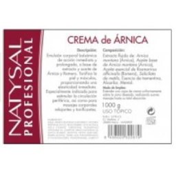 ARNICA crema 1kg. XXTBNAT-G002