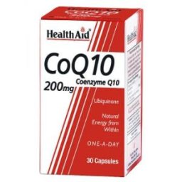 CoQ10 200mg. 30cap. HEALTH AID XXTBNUTH5535