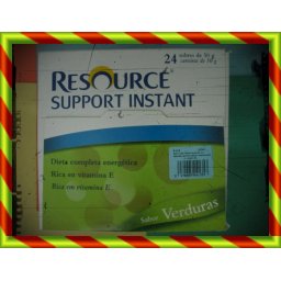 RESOURCE SUPPORT INS VER 24S 504135 RESOURCE SUPPORT INSTANT - (50 G 24 SOBRE VERDURAS )