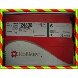 BOLSA UROST HOLLISTER COMFORM 2 TR 45 MM 499392 BOLSAS UROST SIST DOBLE PLAC - CONFORM 2 URO PLANA (TRANSP ARO 45 MM13-30MM 30+7 U )