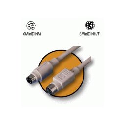 PROLONGADOR PS2 MACHO A PS2 HEMBRA 1.8m
