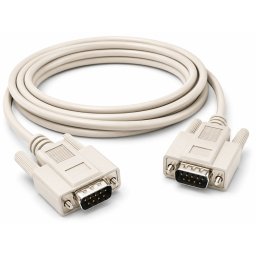 CABLE PUERTO SERIE DB9 MACHO A DB9 MACHO 2m