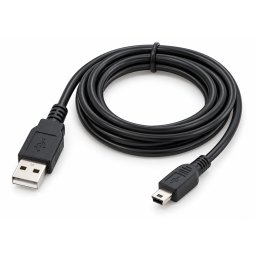 CABLE USB-A MACHO A MINI USB 5 PINES MACHO 1.8m