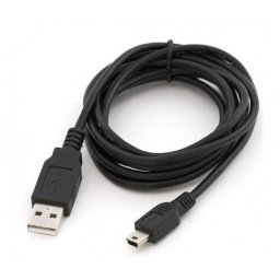 CABLE USB A MACHO A MINI USB B 5 PINES MACHO 1.8m