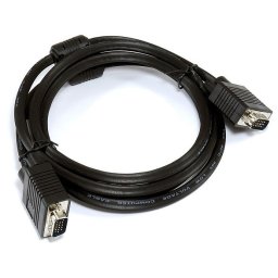 CABLE VGA MACHO A MACHO CON FERRITAS 15m