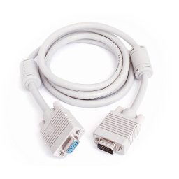 CABLE VGA MACHO A HEMBRA FERRITA 5m