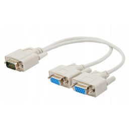 DUPLICADOR VGA 1 MACHO A 2 HEMBRA 0.2m