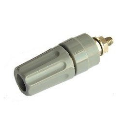 BR120V BANANA HEMBRA VERDE LARGA 4mm 10A 60V