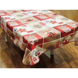 Mantel navideño - Modelo NAVIDAD P09 - Rojo