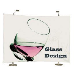 Muro portátil curvo lona 3 x 2 metros