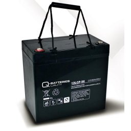 Batería de plomo AGM cíclica 12v 56Ah 12LCP-56 Q-Batteries