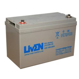 Bateria de Gel 12 Voltios 100 Amperios LVJ100-12 Liven Battery