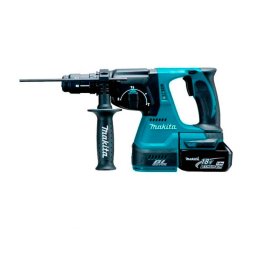 DHR243RTJ Martillo ligero Makita 24mm 18V 5 Ah con MakPac