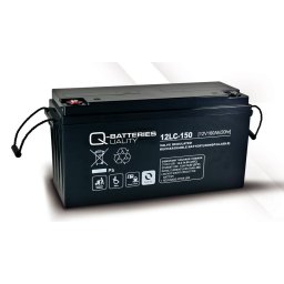 Batería de plomo AGM cíclica 12v 160Ah 12LC-150 Q-Batteries